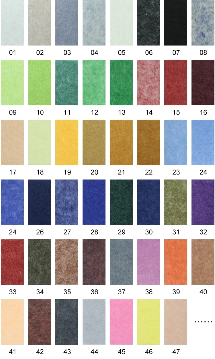 Customized  Polyester Felt Fabric Acoustic Panel for Indoor Decoration Wall Board