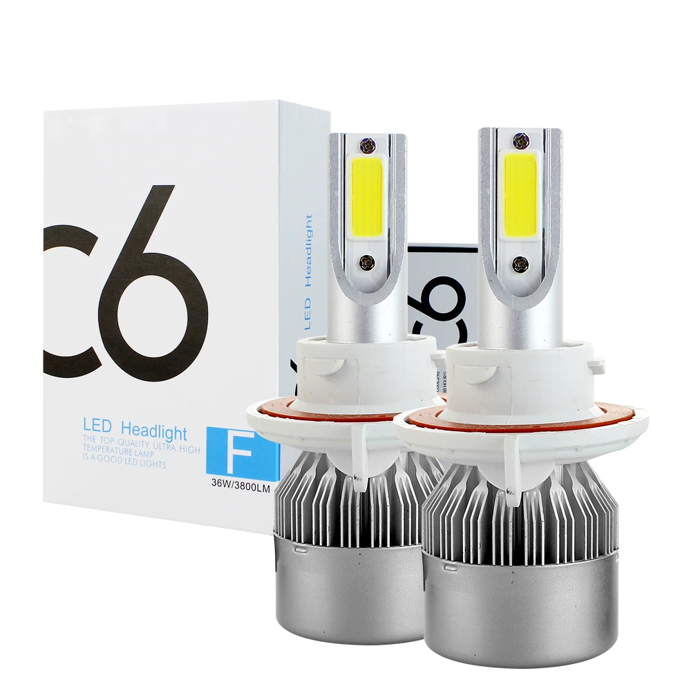 Stone Banks C6 LED Headlight & Fog Light Kit – H1/H3/H4/H7/H11/9005/9006/5202/9007/H13