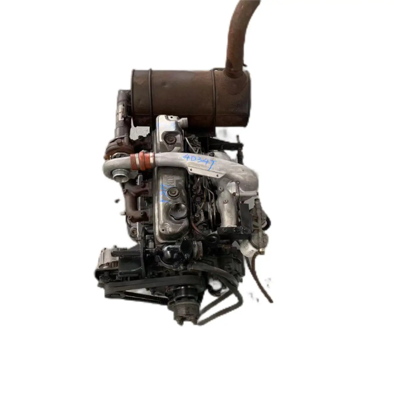 Originalis Japonicus Usus Motor Diesel pro Mitsubishi 4D34 4D34T Motor Bonus Status Currentis