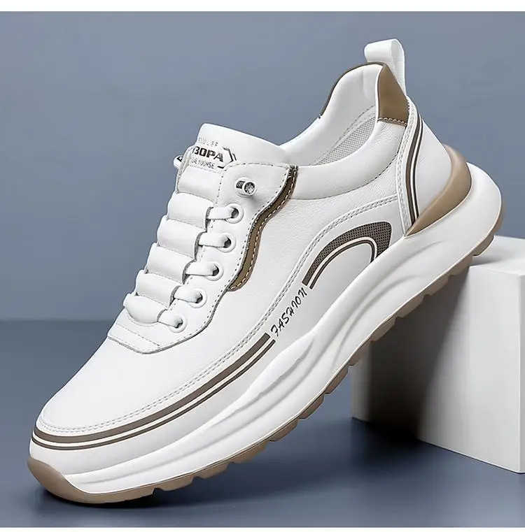 Cheap Men's Fashion Casual Shoes Color Stitching Sneakers