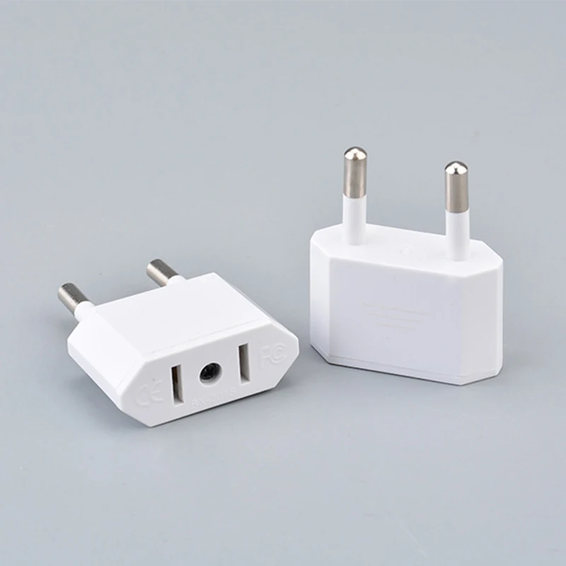 High Quality American Us To European Eu Plug Electric Outlet Converter  Charger Ac Power Us To Eu Travel Adapter - Buy Eu Plug Adapter,Au Us To Eu  Travel Powe Adapter Plug 3