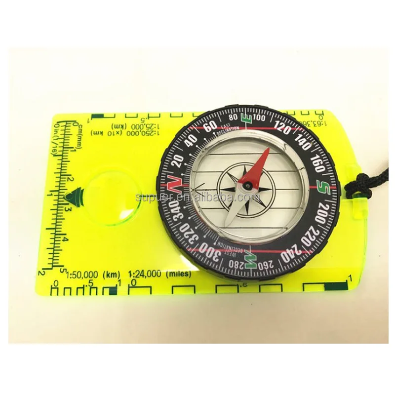 Baseplate Pocket Compass Lensatic Army 