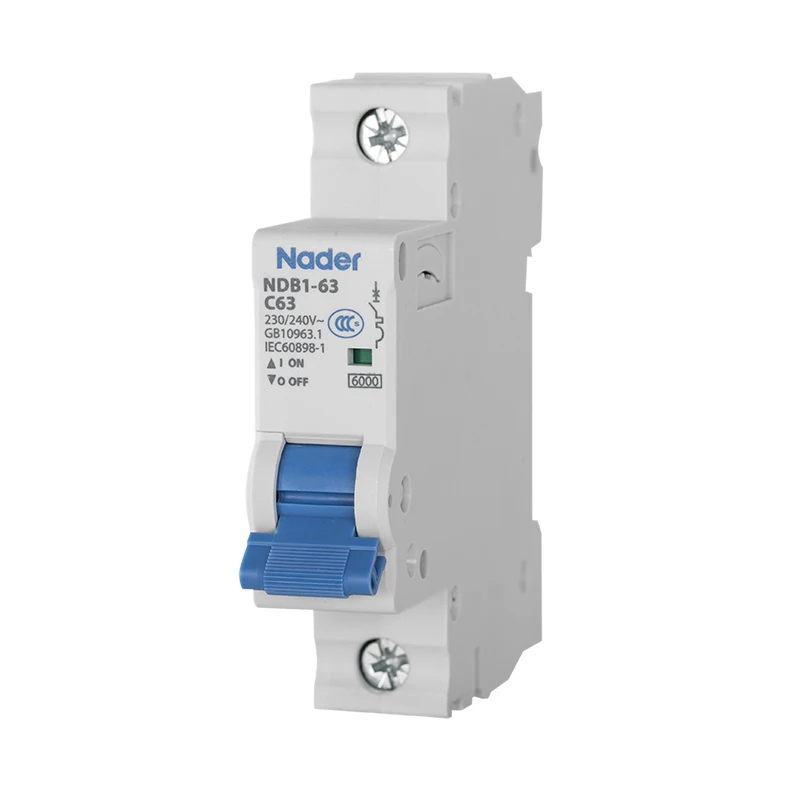 Wifi Breaker Intelligent Circuit Breaker Switch MCB Remote Switch Nader NDB1-125 C100 1P Circuit Breaker