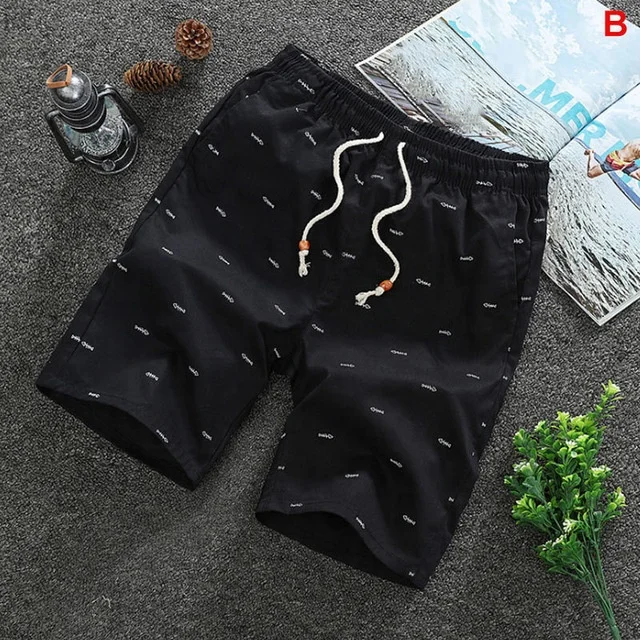 Großhandel für Herren, locker geschnittene Shorts, lässig, locker gestrickt, gerade Freizeithosen, Baumwolle, kurze Hosen, Hosen, Shorts, Pants610_voghion.com