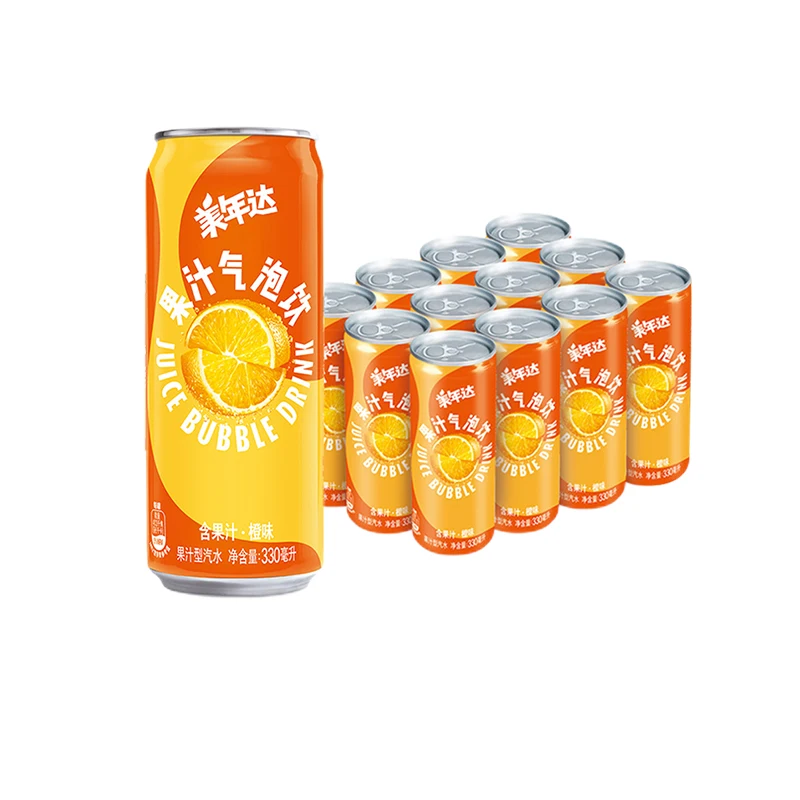 Pepsii Cola Sugar Free Miirinda Orange Can Passion Fruit Pineapple