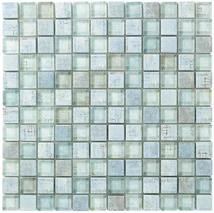 Most popular crystal glass mosaic tile bathroom decor small mosaic tile glass mosaic adhesive