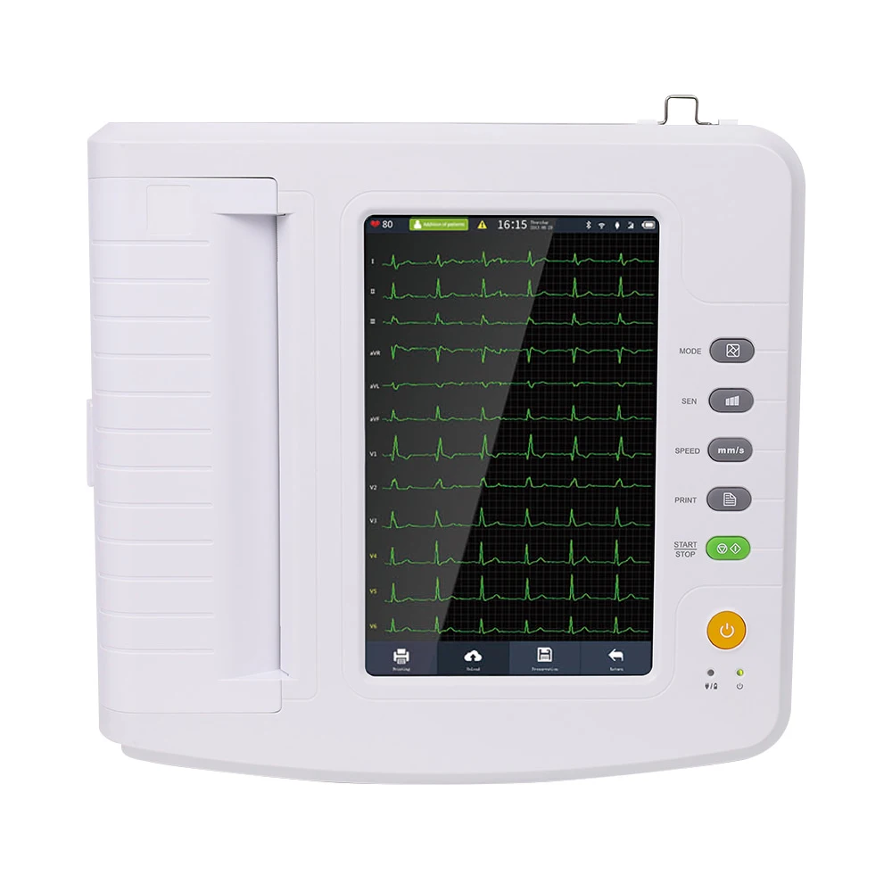 Электрокардиограф CONTEC ECG1212G, 12 каналов, 12 свинцовых больничных ЭКГ-машин