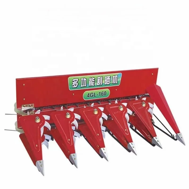 Reaper Head Front Attachment Mounted 4 Wheels Tractor Rice Cutting Machine Paddy Pepper Reaper