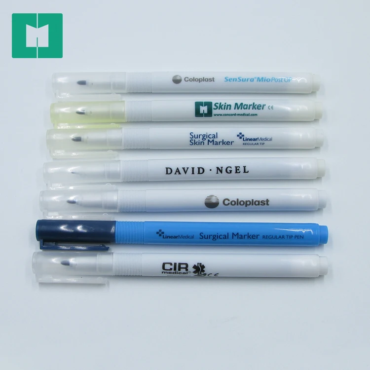 With Ruler Sterilized Skin Marking Pen With Measuring Tapes Use Medical Purpose