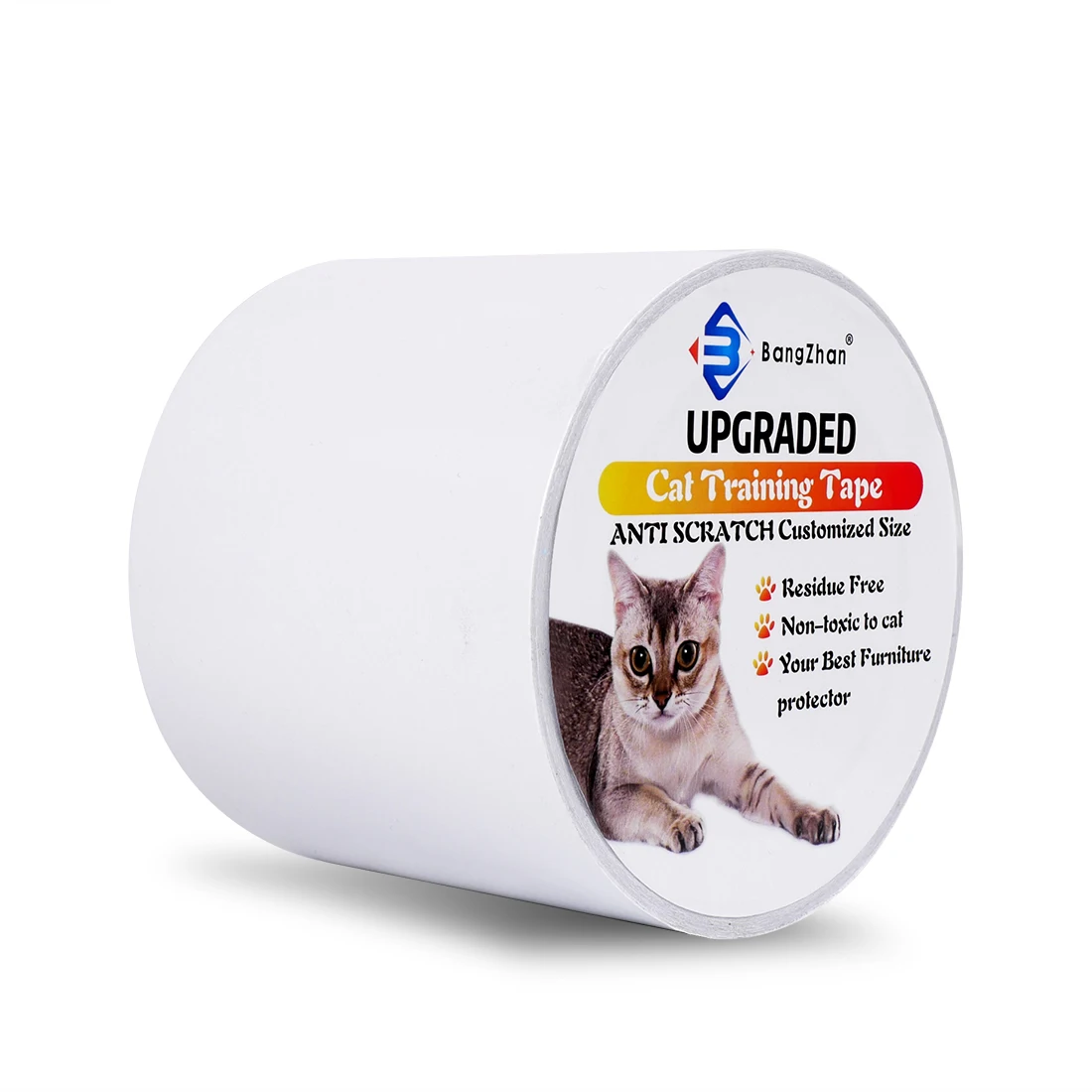 2022 NEW ARRIVAL Free Sample 8/10/12 Packs Double Sided Cat Training Tape Extra With Fragrance Cat Scratch Deterrent Tape