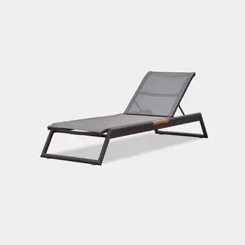 New products arrival aluminium garden furniture outdoor set high end chaise lounger