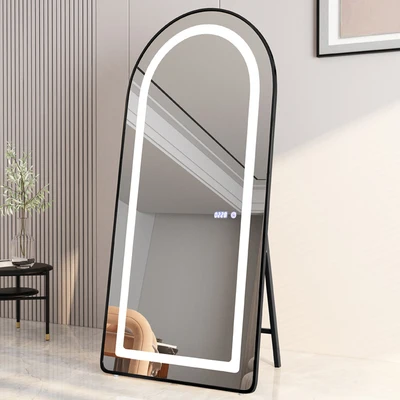 New Concept Luxury LED Intelligent Mirror Full Body Mirror Household Sleeping Room Dressing Mirror