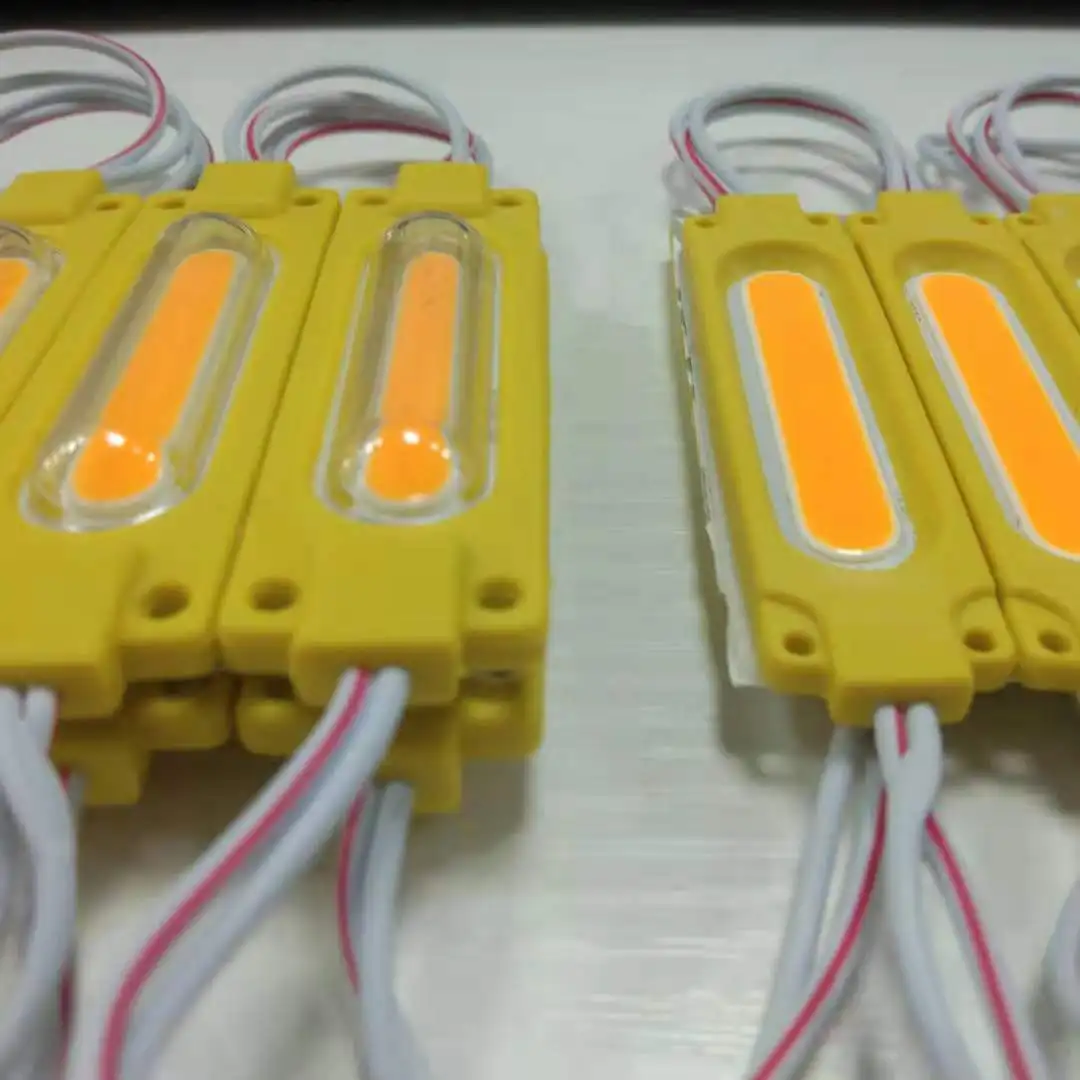 DC12V 2W LED Module Injection COB with Lens Waterproof LED Light Modules for Sign Channel Letter IP65 Aluminum PCB