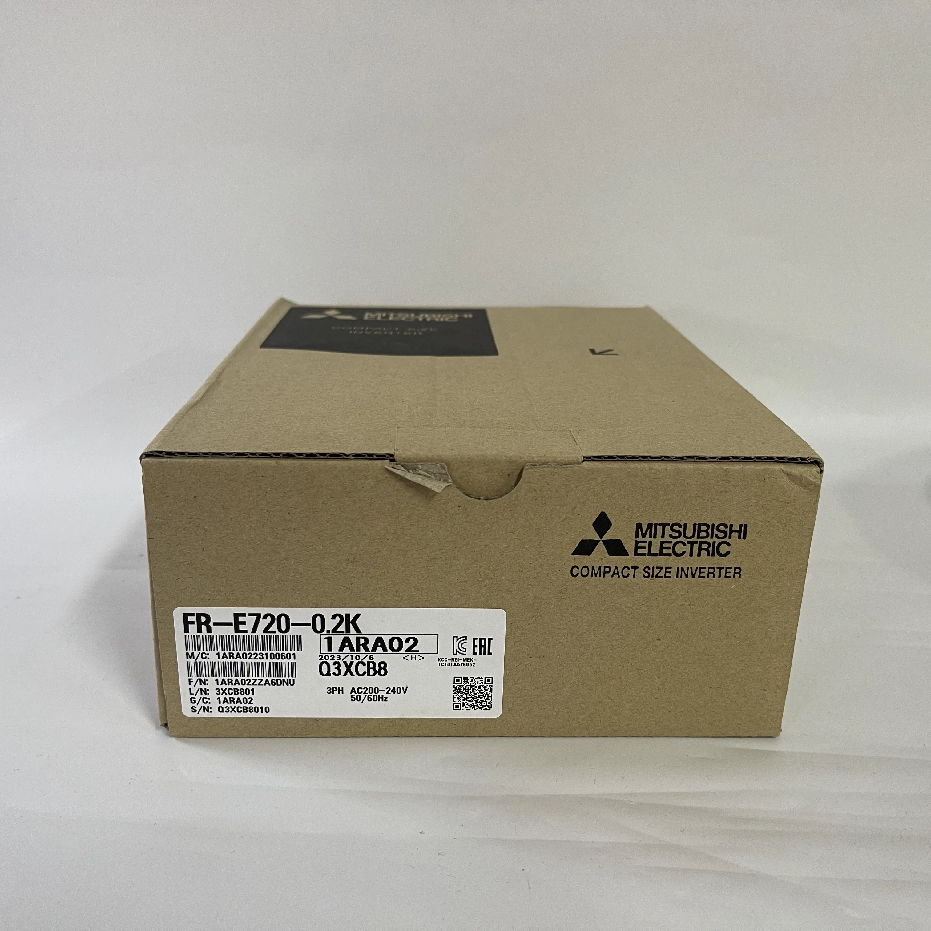 Mitsubishi Compact Frequency Inverter FR-E720-0.2K