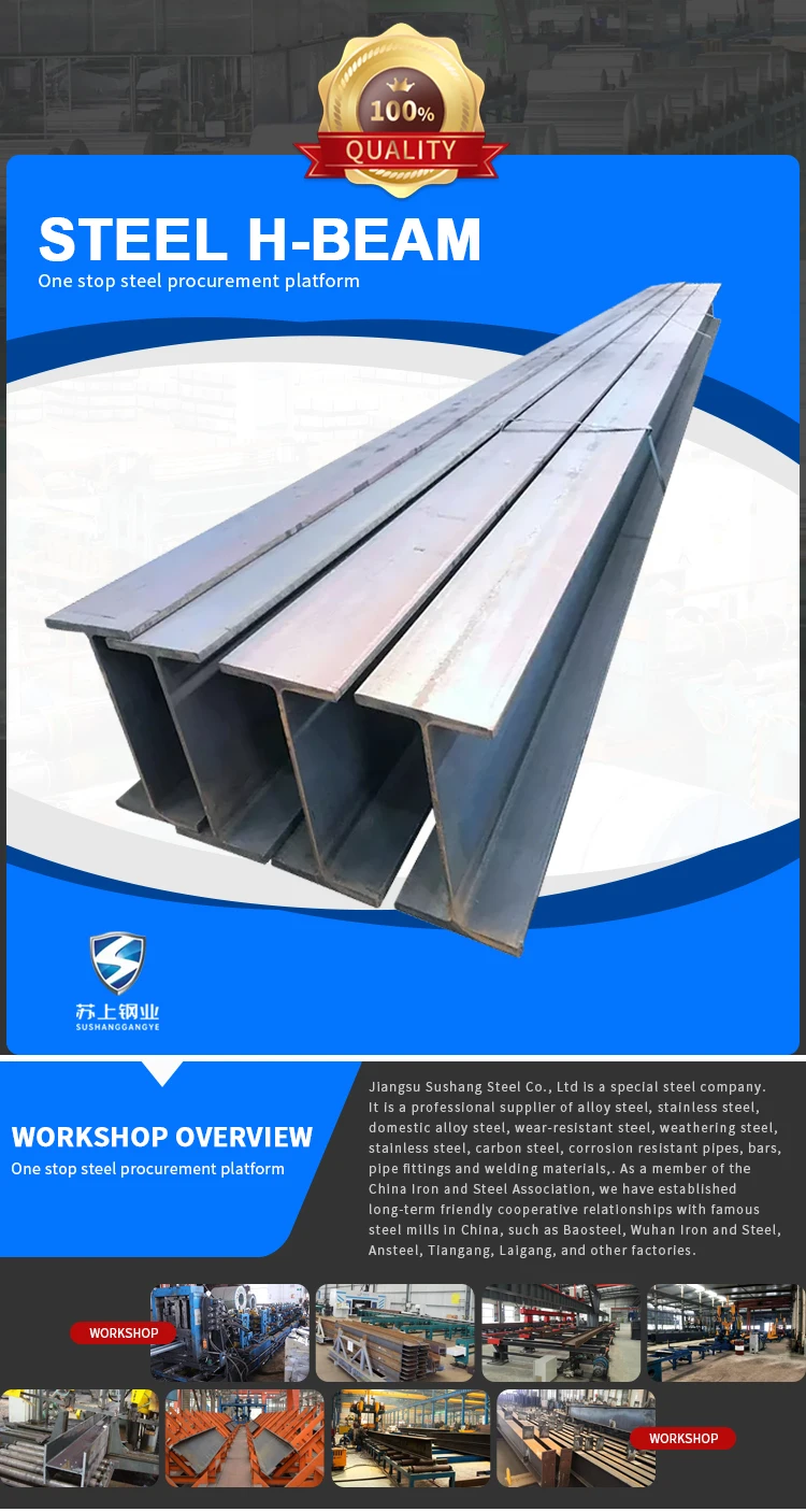 Standard Size H Beam Steel Price 100 Mm 20mm S 235 Jr A36 S275 Jr Ss400 ...