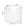 Transparent white refrigerator side storage box