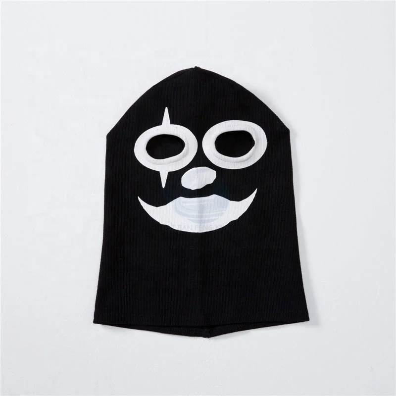 Multicolor Windproof Motorcycle Helmet Inner Black Men Full Face Ninja Ski Mask Custom Print Logo Polyester Balaclava