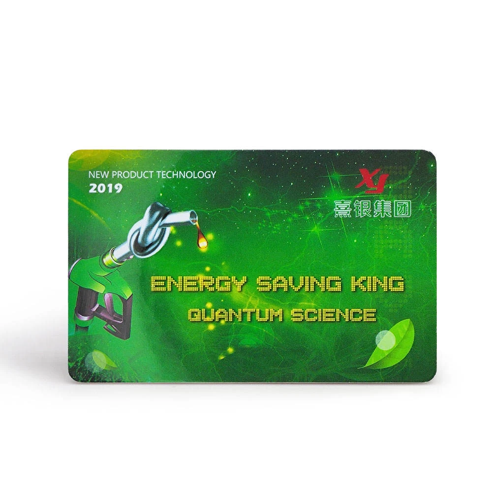 Terahertz Technology Anti Radiation Bio Around 10000cc Negative Ion Energy Saving Card