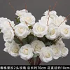 White Fendra 2-headed roses
