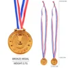 Small medal - crown trophy style - bronze