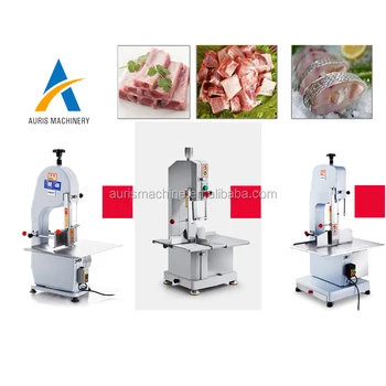 Electric Bone Saw Machine 750W Commercial Frozen Meat Cutting Machine  Stainless Steel Countertop Bone Cutter Machine for Rib Fish 