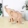 Elefante color madera
