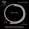 Rose Gold Plated 6mm