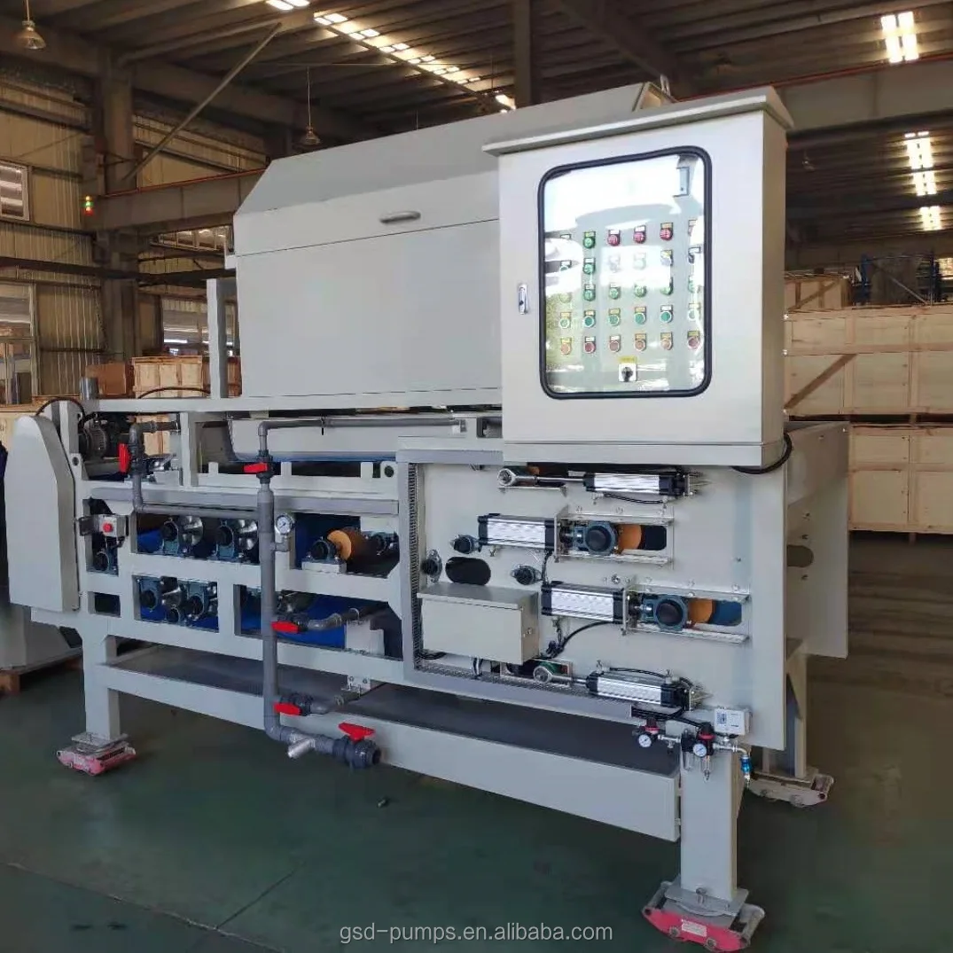 GSD Automatic Sludge Dewatering Machine Belt Filter Press