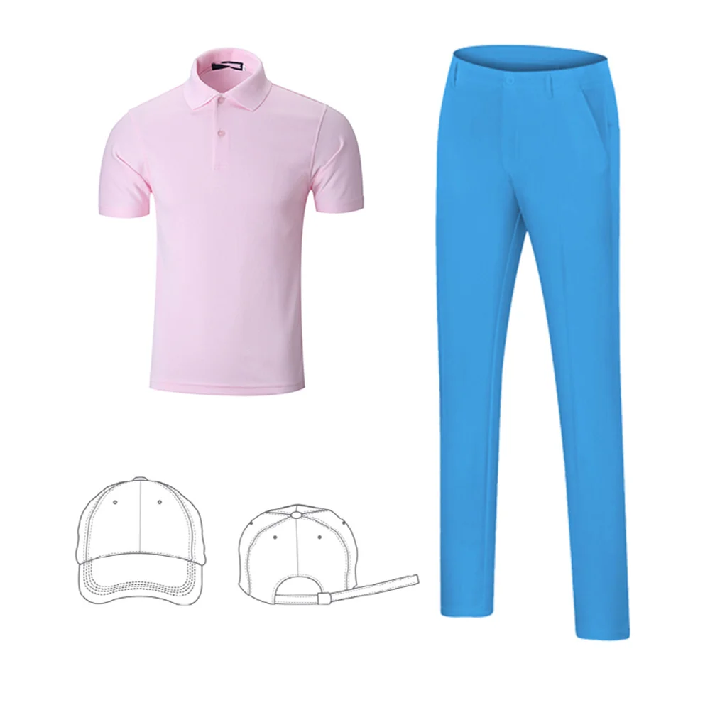 Joyord Matching Men And Women,Big And Tall Summer Set Polo Beach Clothes Man Full Shirt Shorts