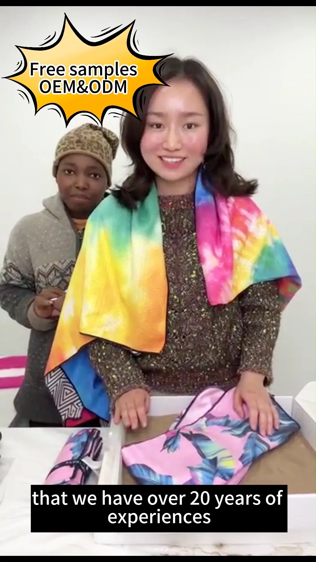 Custom Printed Microfiber Suede Hotel Terry Pink Striped Beach Towel