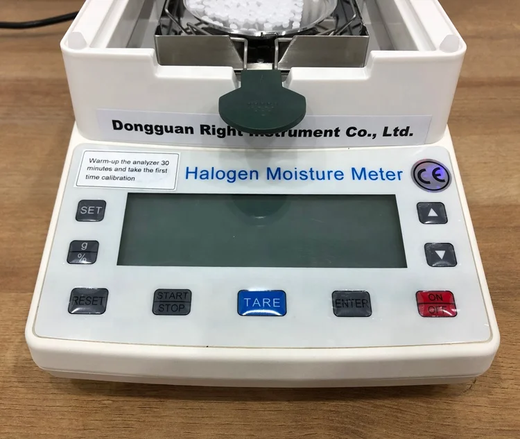 Accuracy 0.01% Digital Infrared Halogen Moisture Analyzer Price