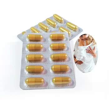 Hot selling private nourishing care herbal supplements for men Yellow pill