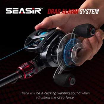 Seasir Cast-X2 Baitcasting Reel 7.3:1 9Kg Max Drag 6+1BB – Pro