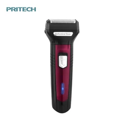 PRITECH Rechargeable Design 3 in 1 Grooming Set Men Electric Shaver With Charge Indicator Light