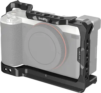 SmallRig A7C Aluminum Alloy Full Cage Camera for Sony A7C, Integrated Cold Shoe, With Quick Release Plate for Arca-Swiss and