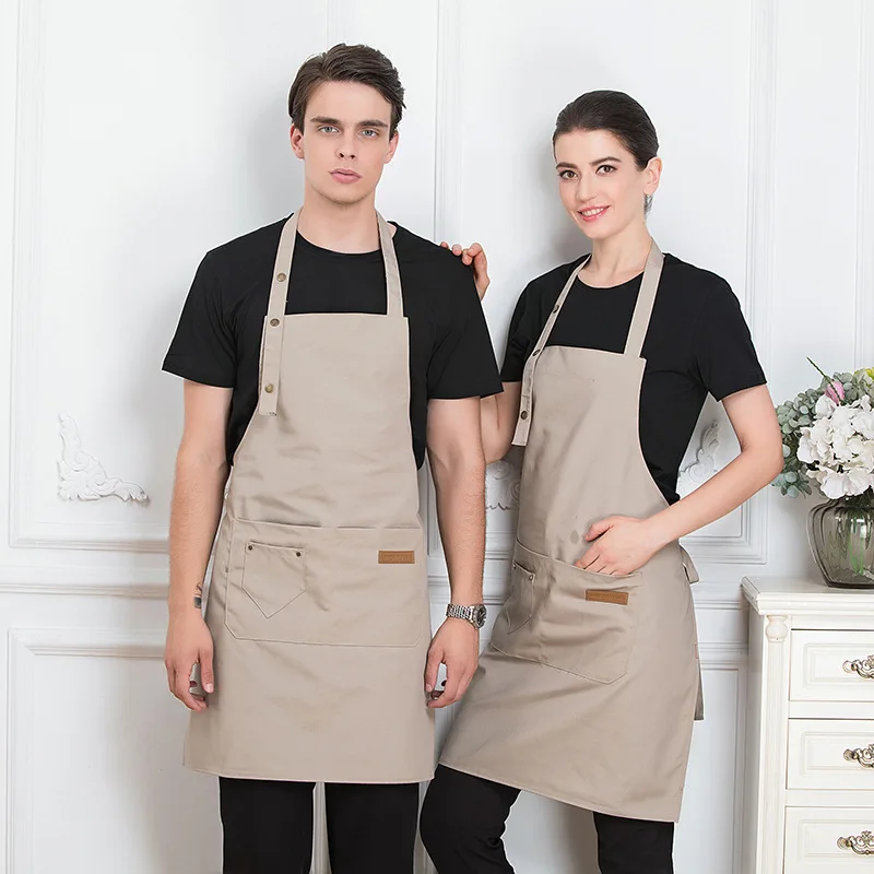 Polyester Custom Aprons Logo Kitchen Cleaning Cooking Restaurant Apron for Chef Sublimation