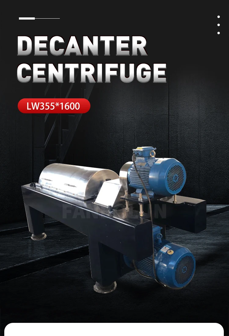 Lws Three Phase Centrifugal Decanter Centrifugal Separator for Oil ...