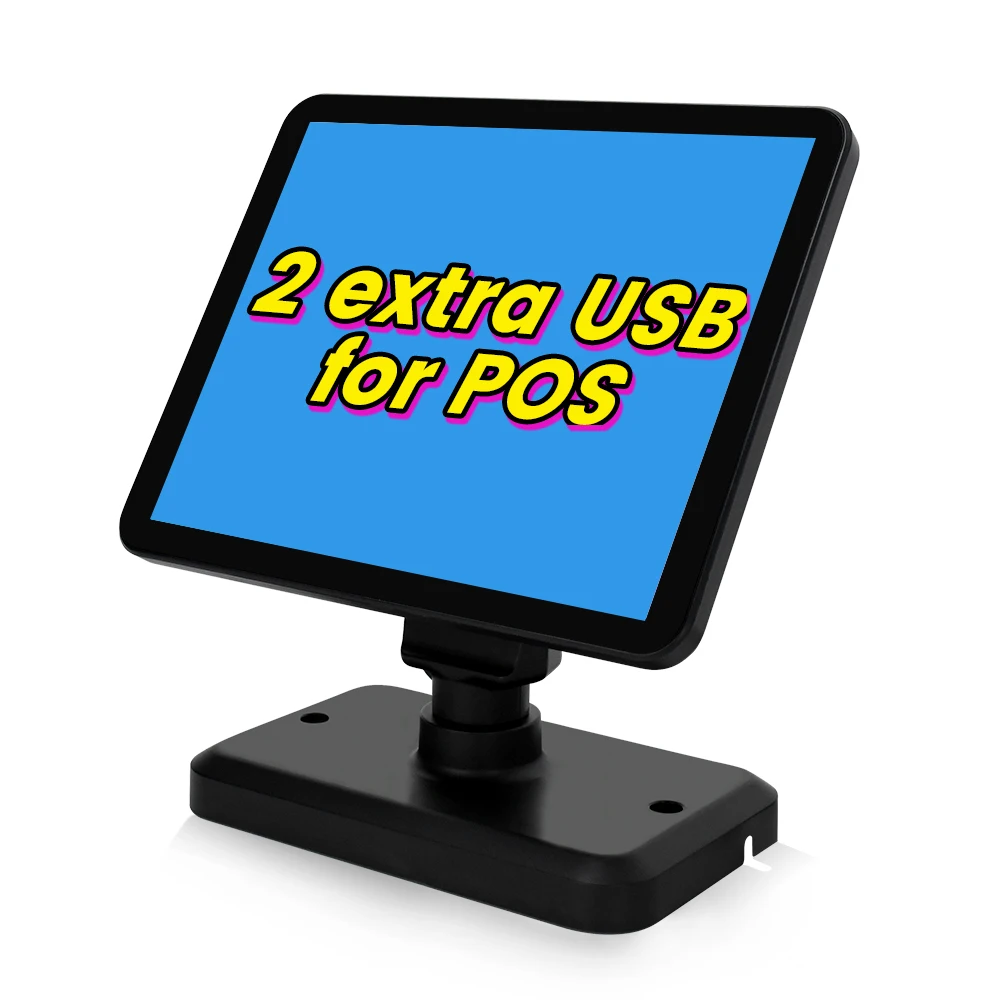 Customer Display PD-9700F POS System 2 Lines VFD POS Display with Capacitive Touch Screen Optional