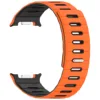 Orange and black