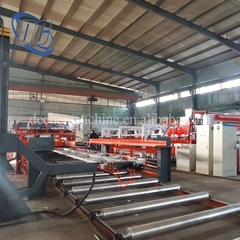 Anping Construction Cnc Full Automatic Galvanized Metal Steel Welded Wire Mesh Panel Making Machine Plant