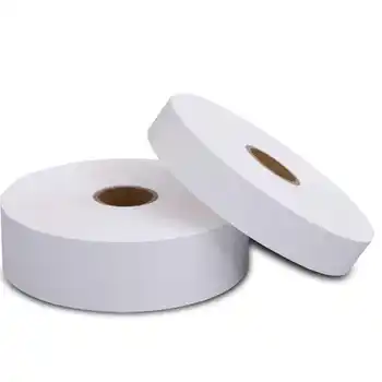 Excellent Customized  Nylon Taffeta Label Ribbon In Roll for Clothing Washing Care Label