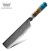 Couteau Nakiri bleu 7''