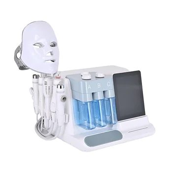 Professional 8 in 1 Hydra Beauty Facial Machine for Spa Microdermabrasion Aqua Peel for Face High Frequency Operational System