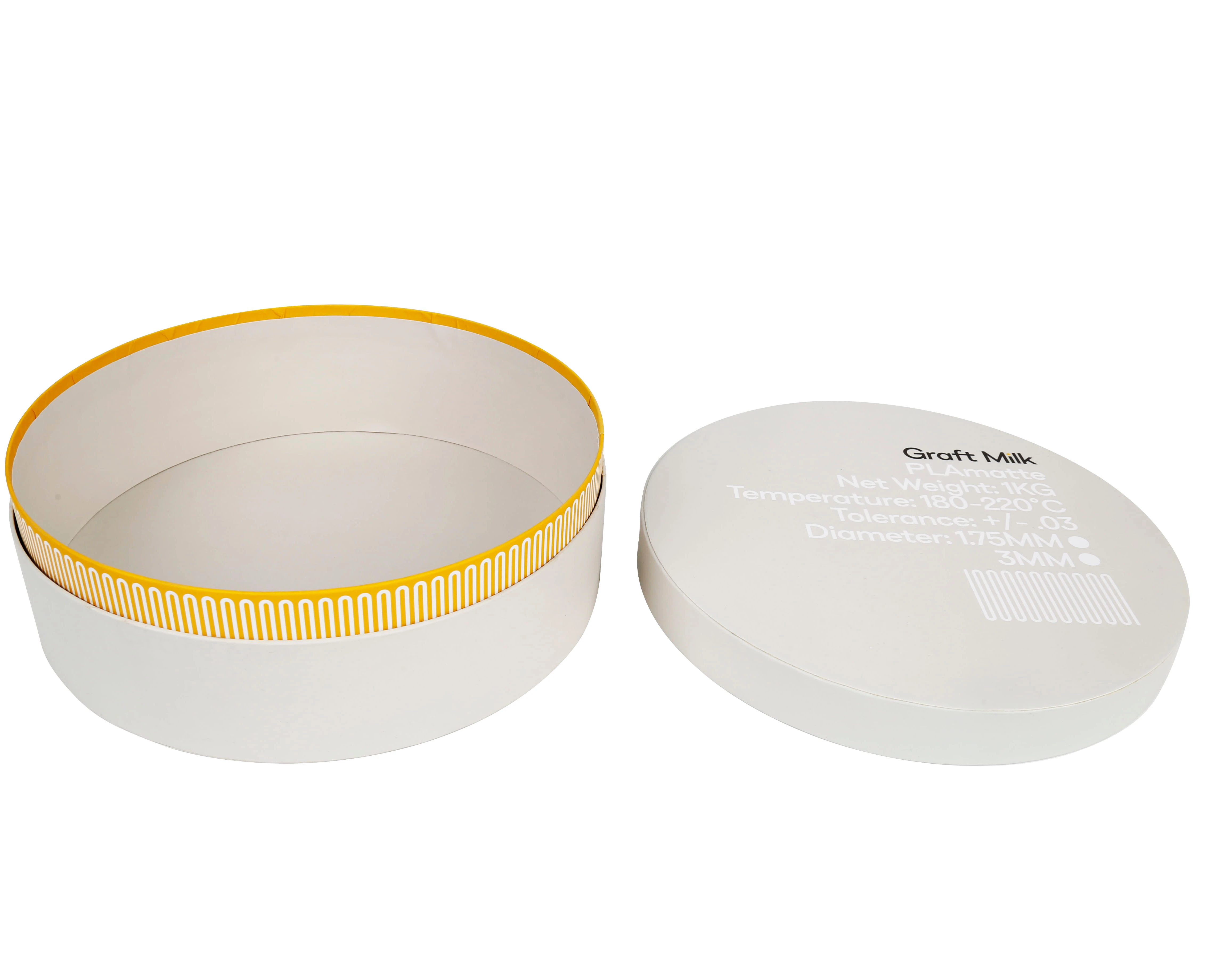 Eco Friendly Custom Round Cardboard Food Powder Nuts Box Snack Milk Box Packaging Paper Tueb Cylinder Box
