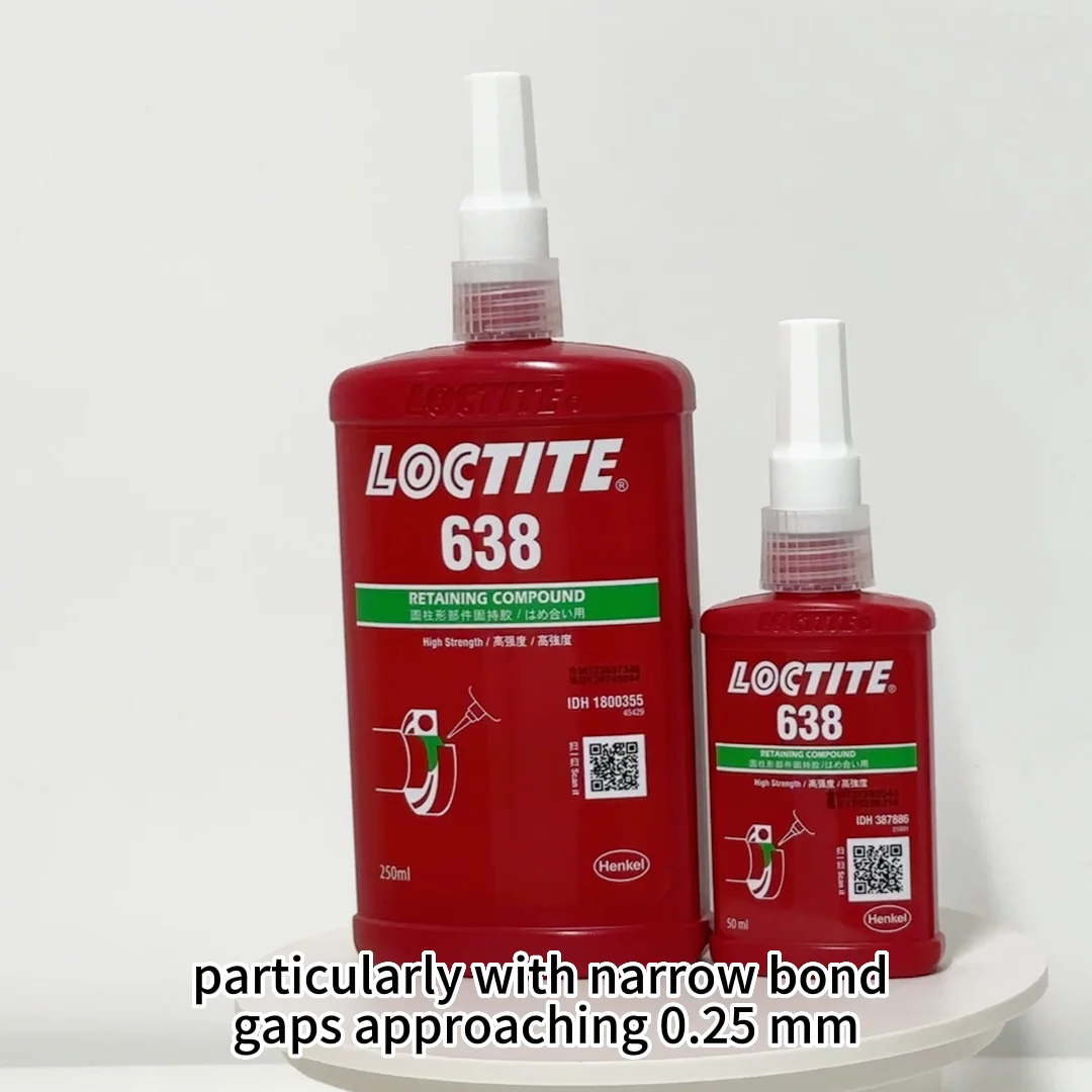 Henkel Loctite 638 50ml Green Liquid High Strength Retaining Compound