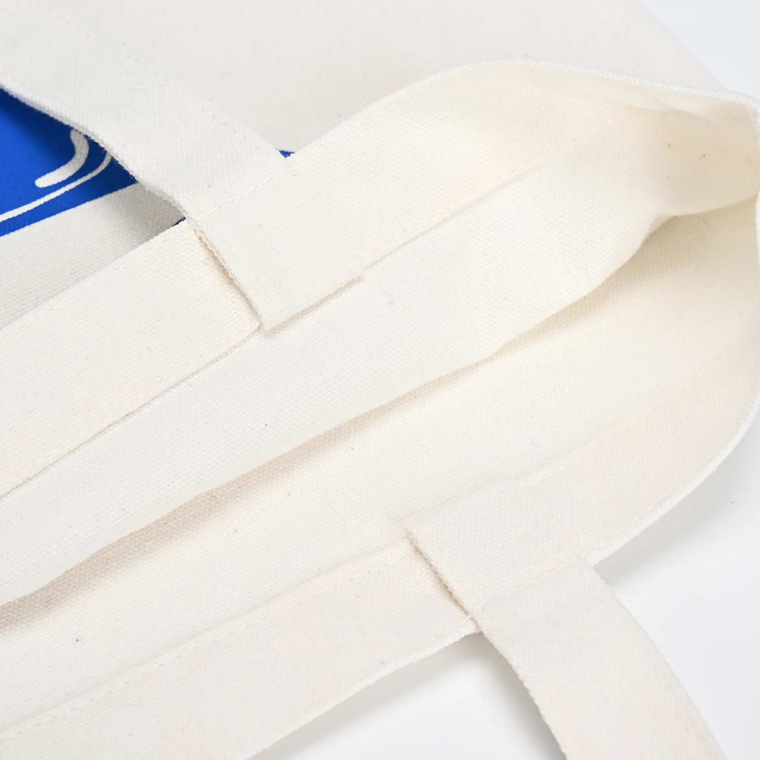 Recycled Cute Fashion Cotton  Women Shoulder Bag With Design Large Reusable Daily Carrying for Work Shopping Cotton Handbag details