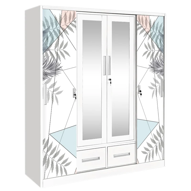 Premium Steel Wardrobe with Almirah Closet and Customizable Design