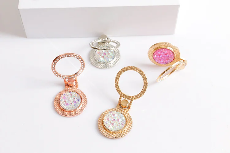 Аксессуары для телефона, подставка для телефона, универсальный держатель для телефона с бриллиантами, металлическое кольцо, держатель для телефона