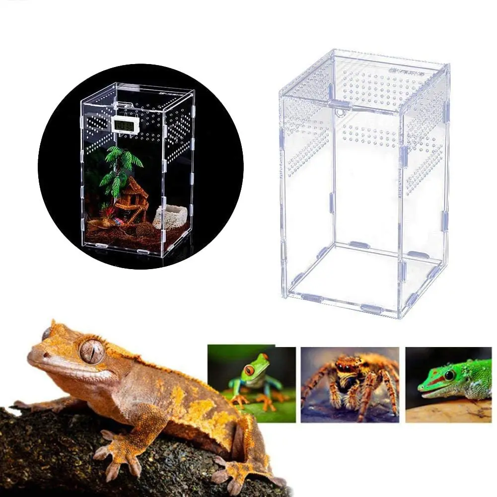 Plastic Acrylic Reptile Cages Sustainable Versatile