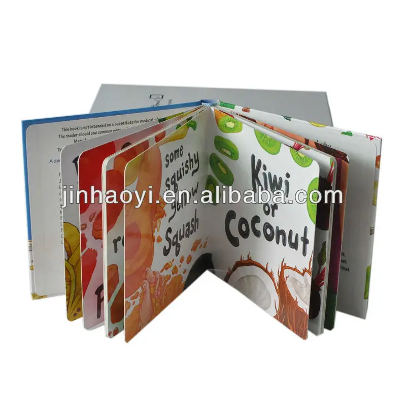 English story children board books printing service